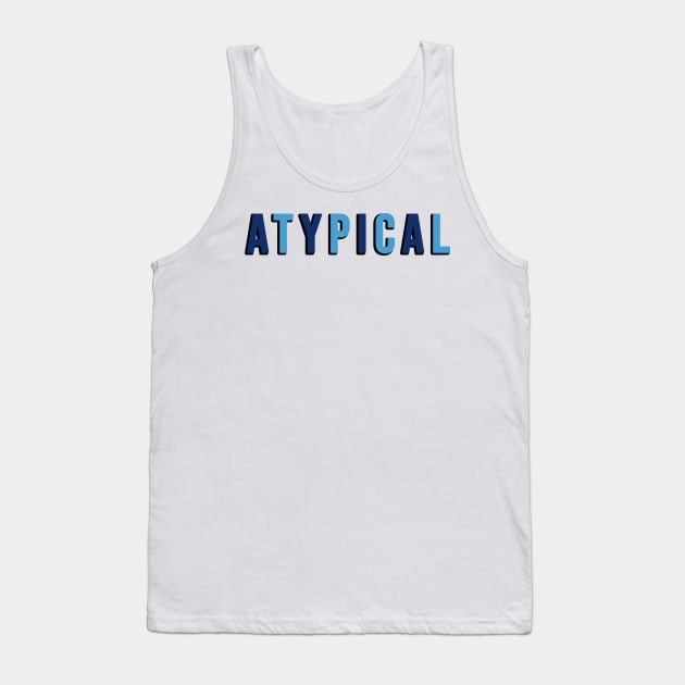 Atyical Netflix Blue Tank Top by lukassfr